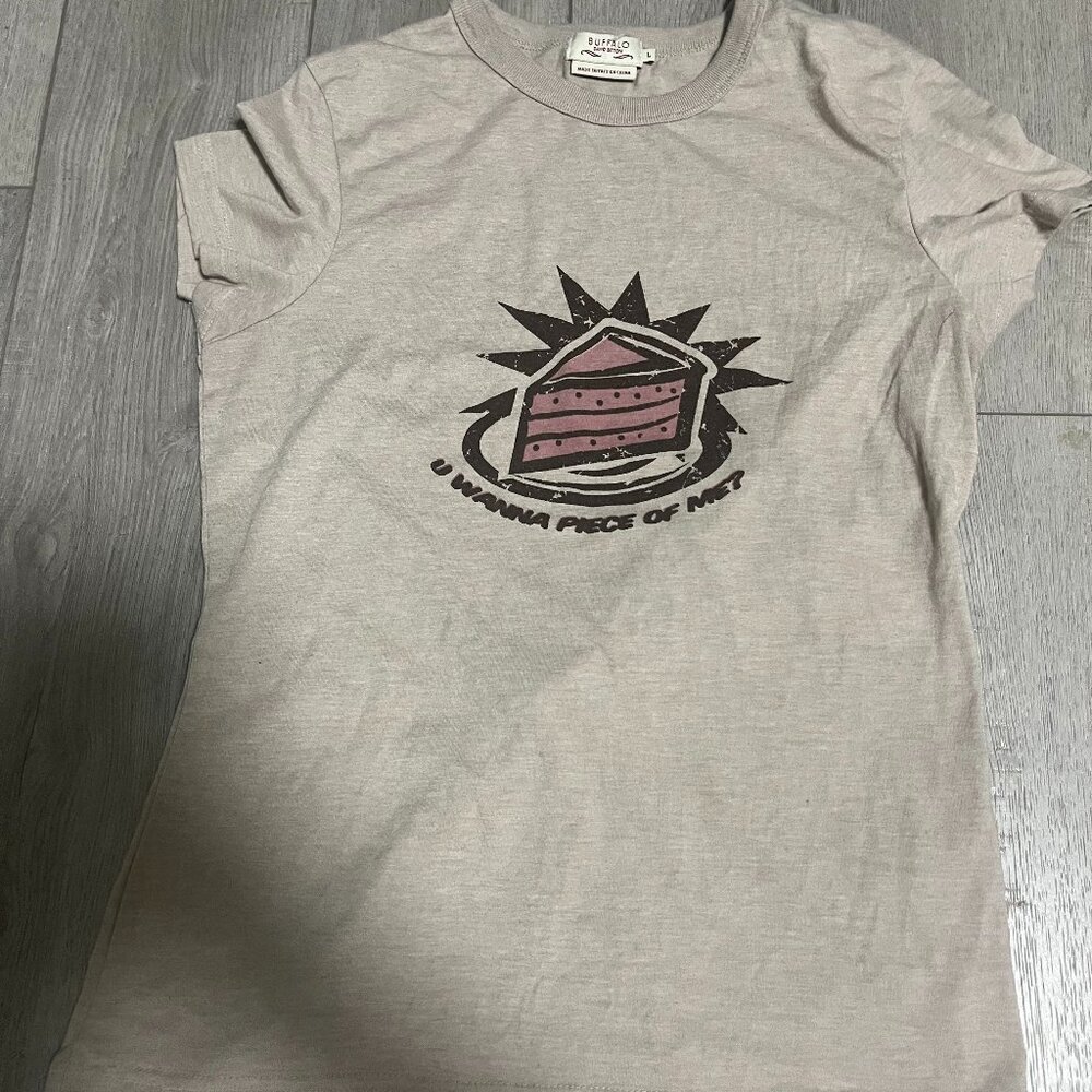 Buffalo David Bitton sz:L Women's Ladies' Short Sleeve Top T-Shirt EUC